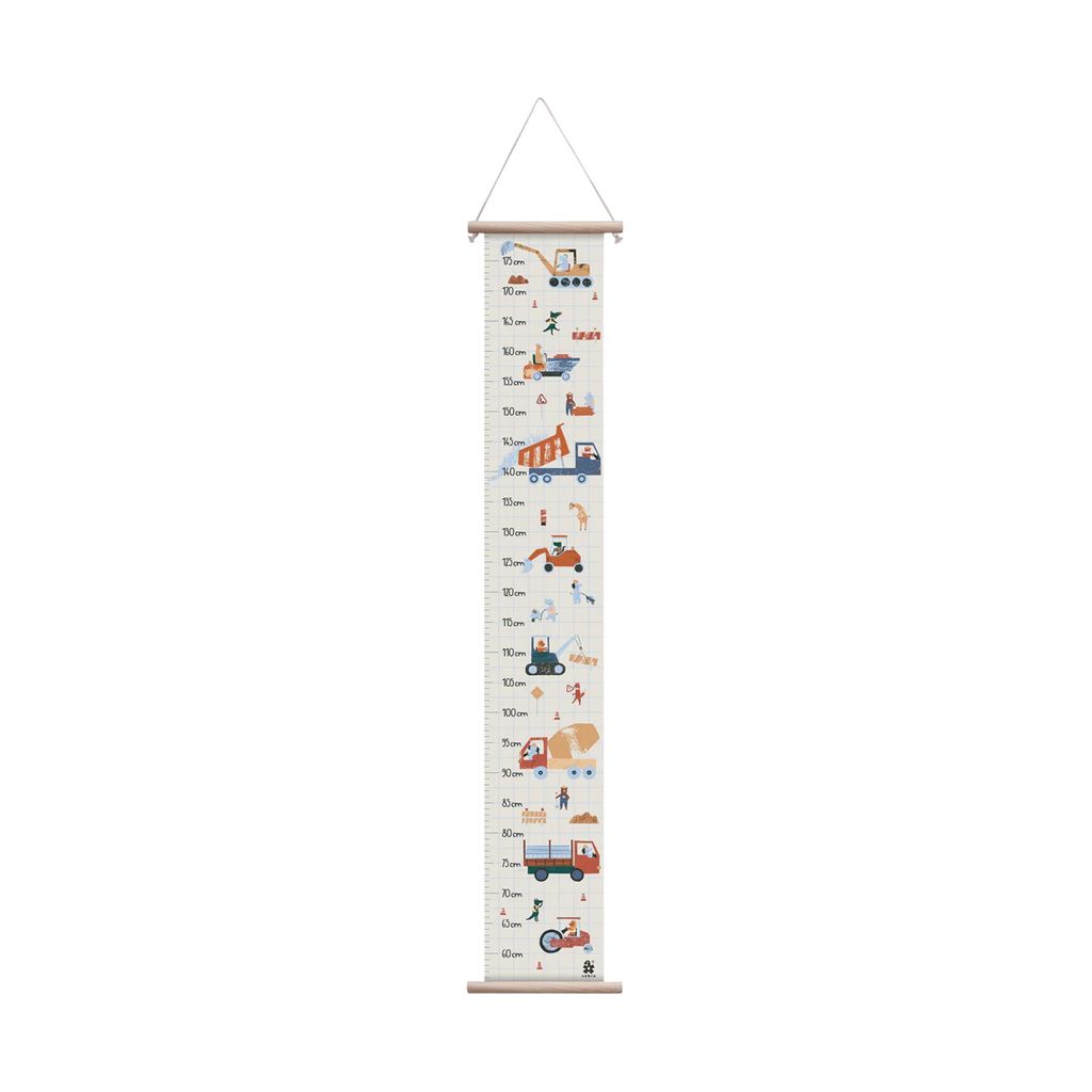 Sebra Kinder Messlatte Busy Builders - Gut Produktbild 