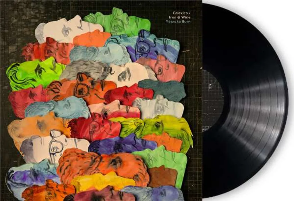 Disque vinyle 33 tours Calexico Iron & Wine album musique folk de collection