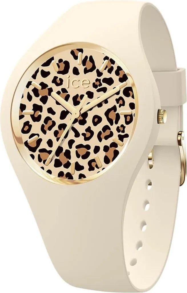 Orologio Ice-Watch 021727 ICE Leopard Almond Skin - Silicone Beige