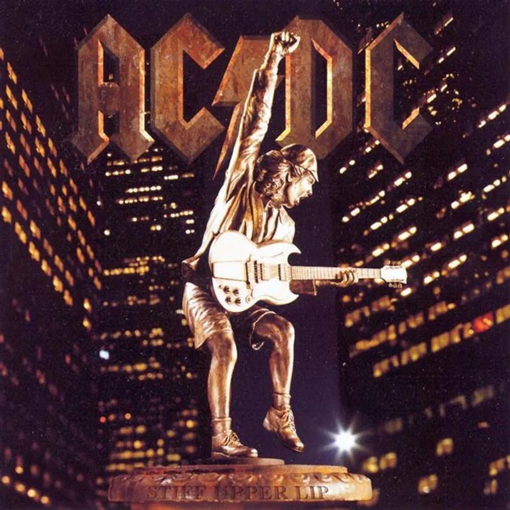 Album AC/DC Stiff Upper Lip Vinyle LP - Son Analogique Pur et Riffs Rock