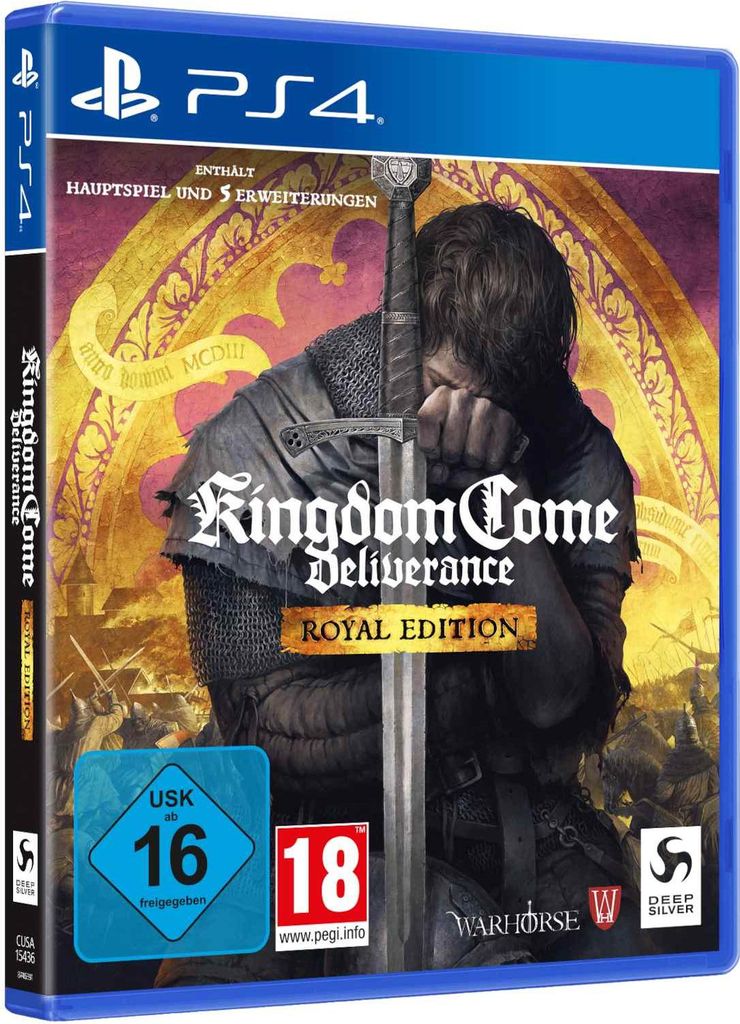Kingdom Come Deliverance Royal Edition, Sony PS4 Produktbild 