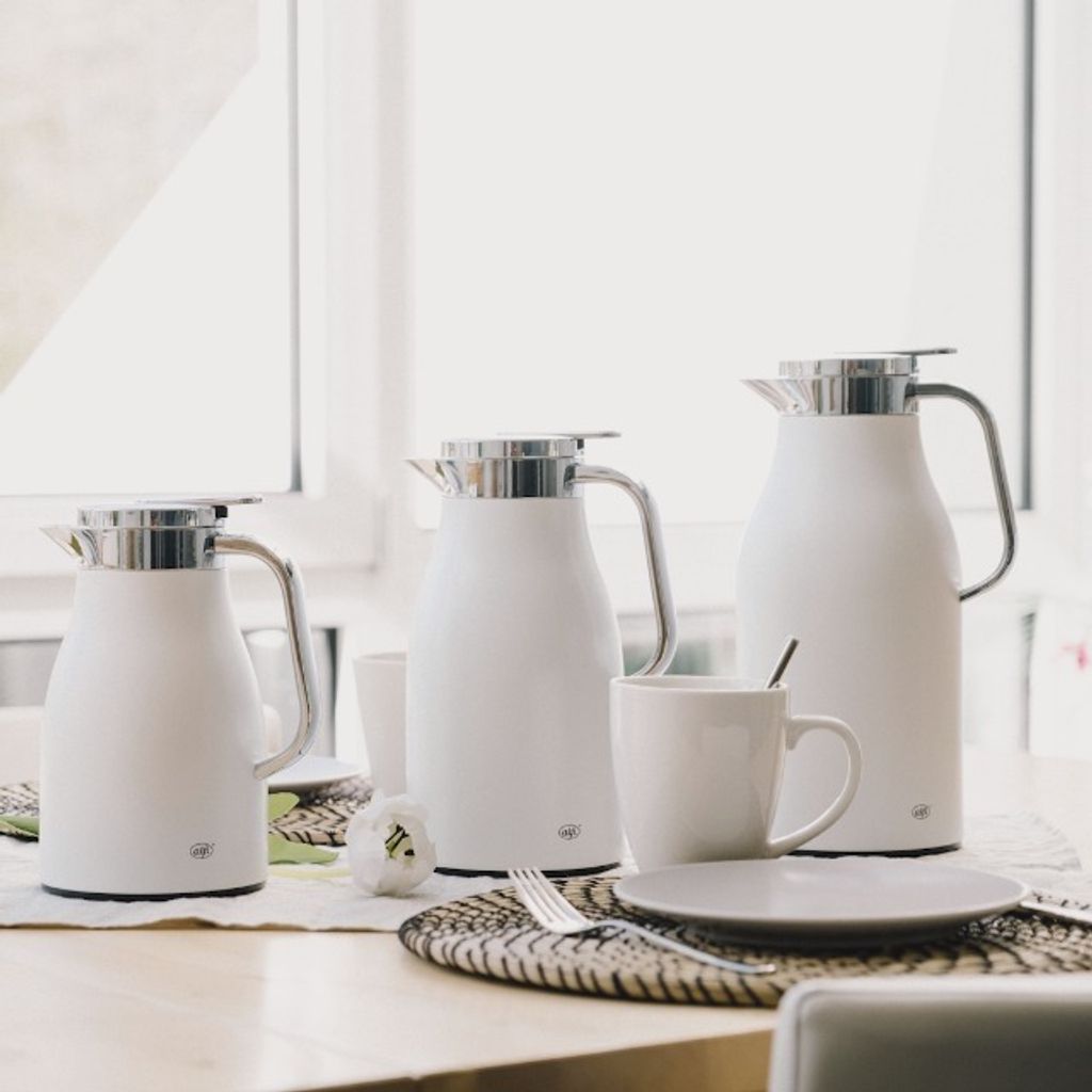 alfi Isolierkanne SKYLINE 1,5 Liter coconut white mat Produktbild 11