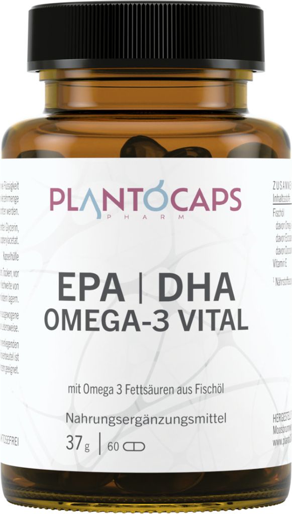 plantoCAPS EPA | DHA OMEGA-3 PUR VITAL