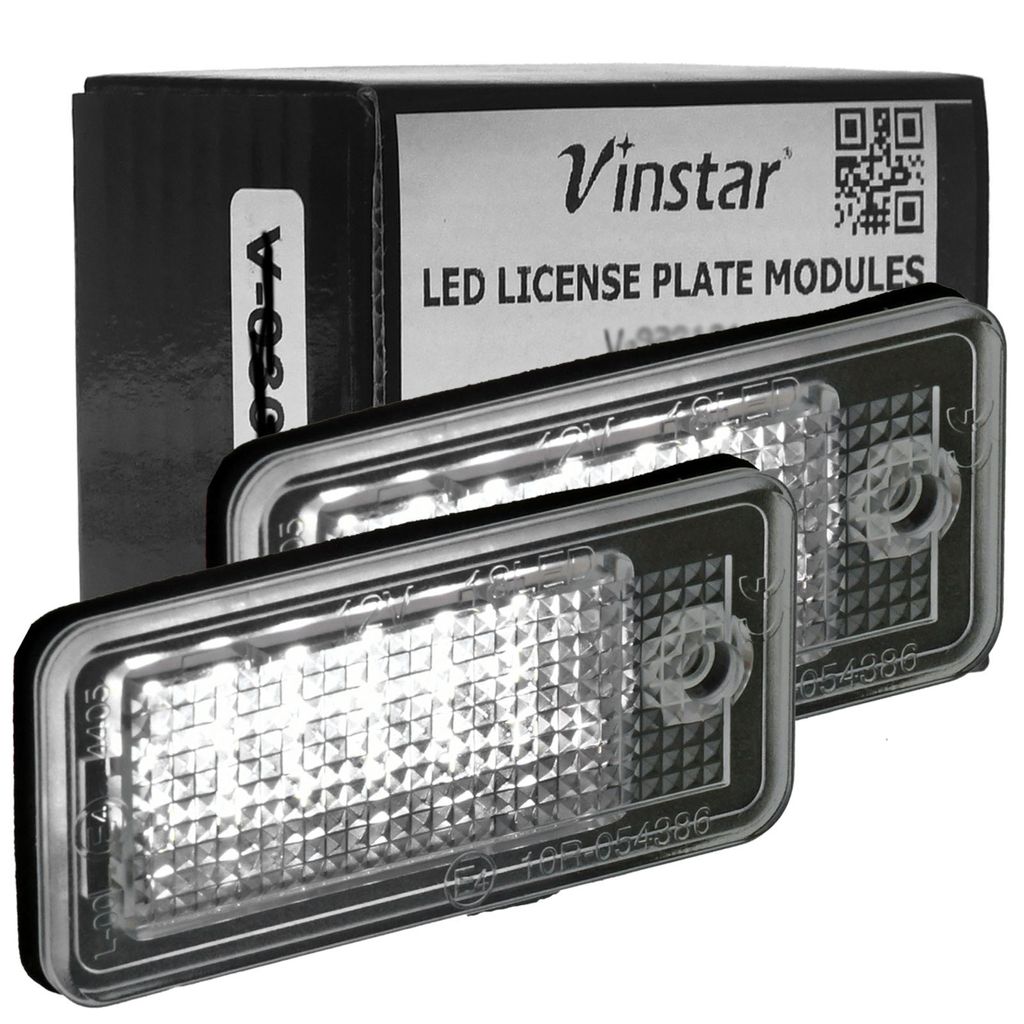 Vinstar LED Kennzeichenbeleuchtung kompatibel mit AUDI A3 Produktbild 