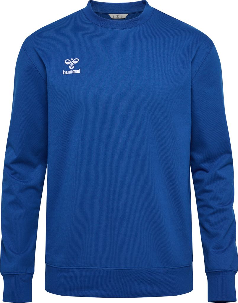 hummel Sweatshirt Regular Fit Sweatstoff Rundhalsausschnitt Größe: S