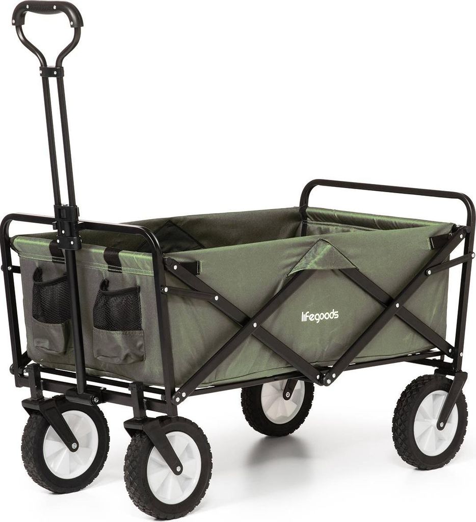 LifeGoods Bollerwagen Faltbar - 94 l Fassungsvermögen - 70 Produktbild 