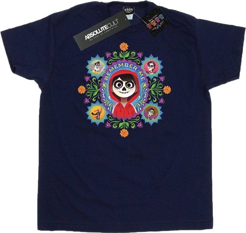 Disney - "Coco Remember Me" T-Shirt für Herren BI52459 (S) (Marineblau)
