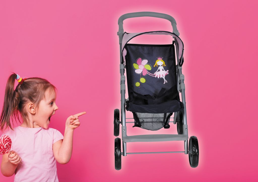 Puppenbuggy Liba - princess blue Produktbild 13