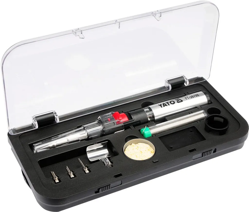 Fer à souder Yato YT-36706 flamme 1300 °C en inox pour usage intensif
