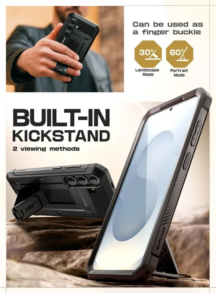 Supcase Unicorn Beetle Pro Galaxy S25 Fe Nero - 4