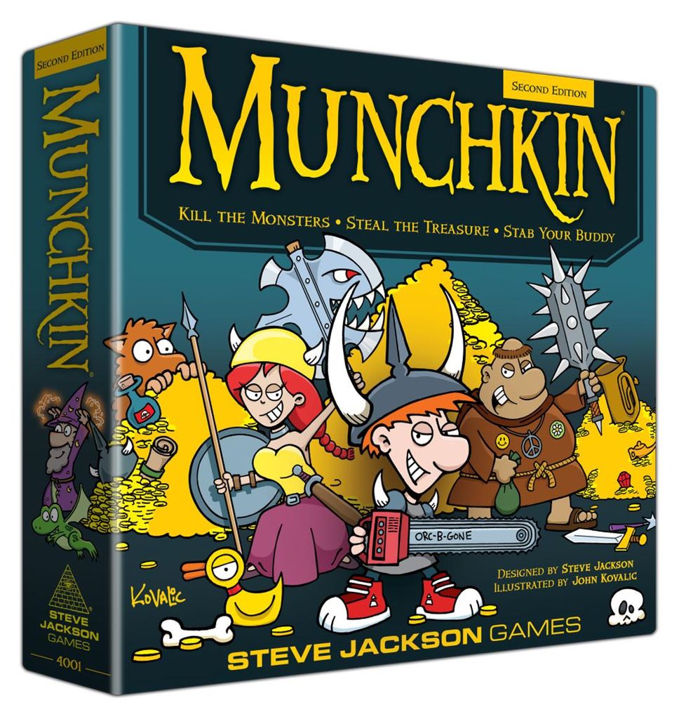 Munchkin Deluxe 2nd Edition - Brettspiel - EN Version Produktbild 