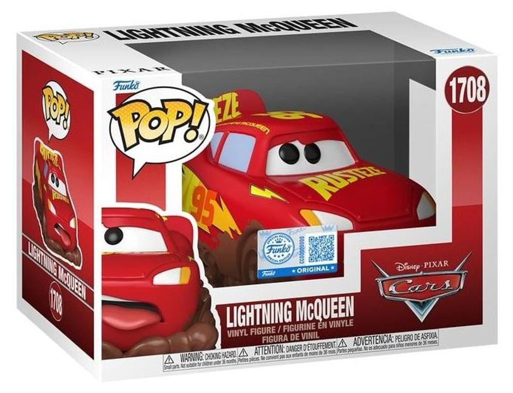 Disney Cars, figurine Funko POP! en vinyle, Lightning Image du produit 
