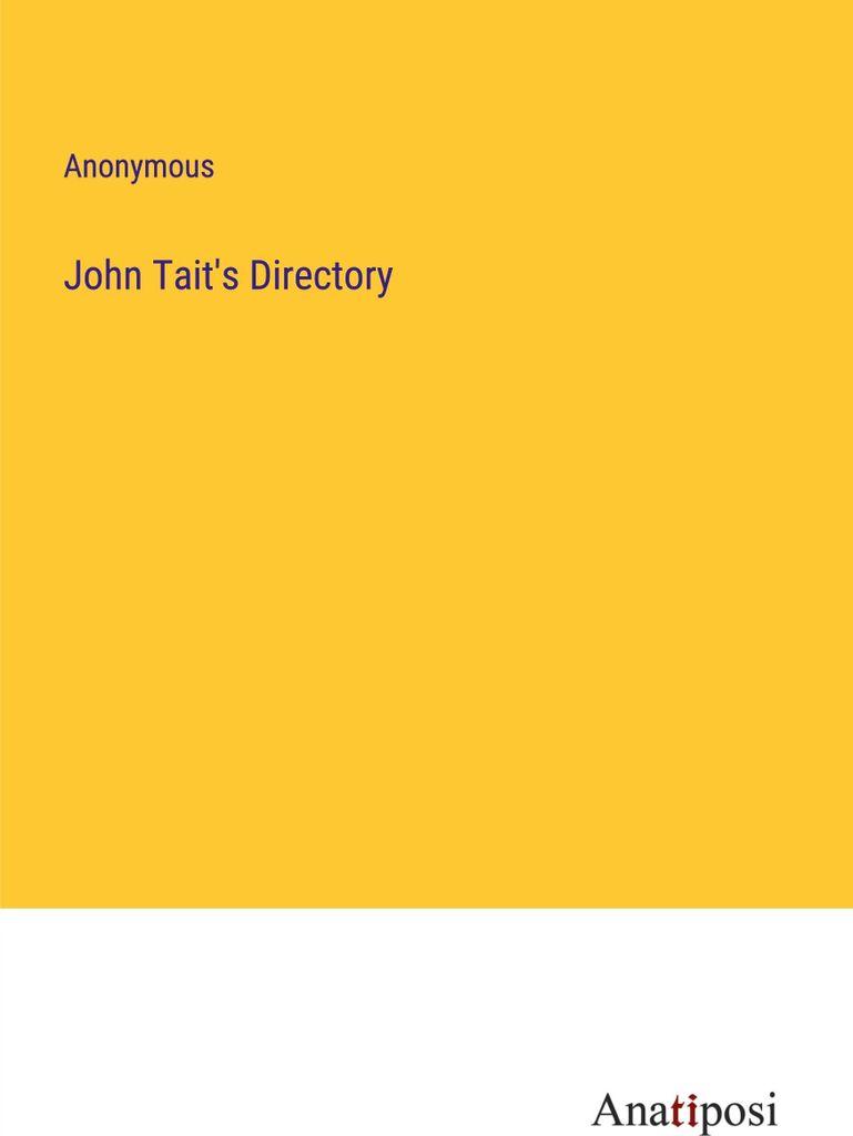 John Tait's Directory