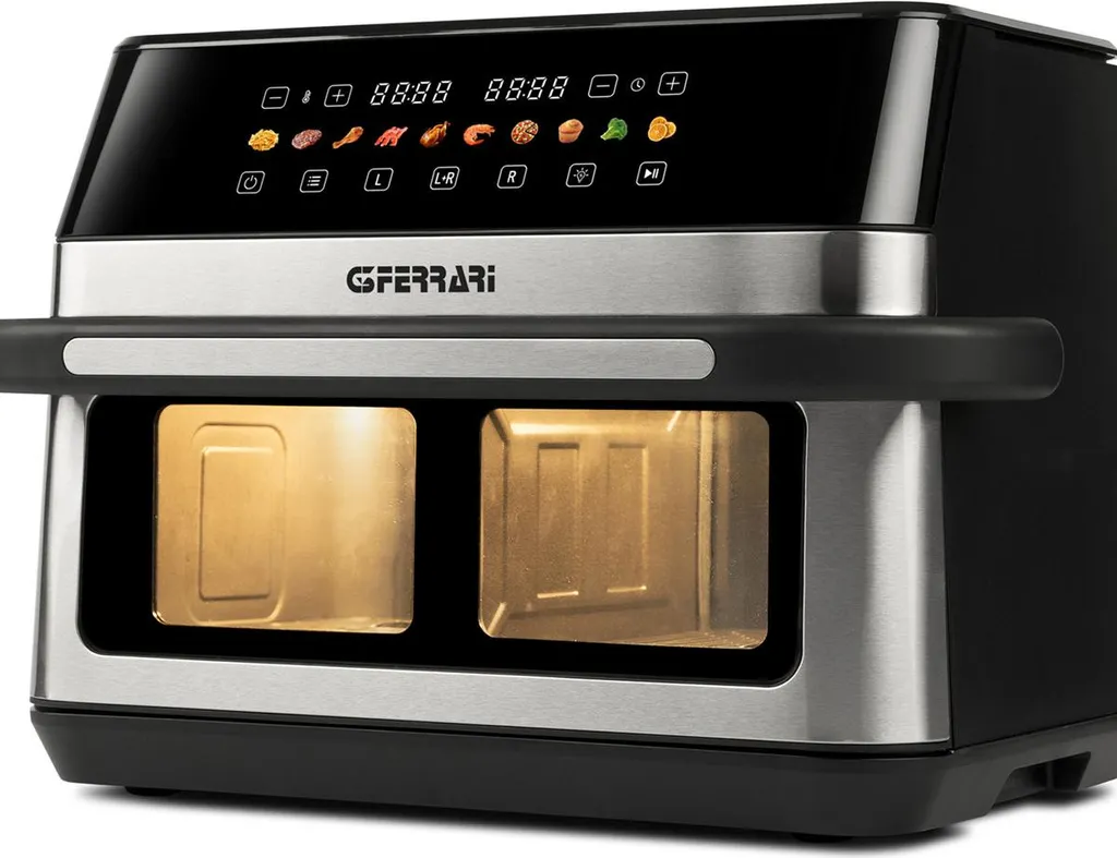 Friteuse sans huile G3 Ferrari G10223 double bac 12L 2200W noir