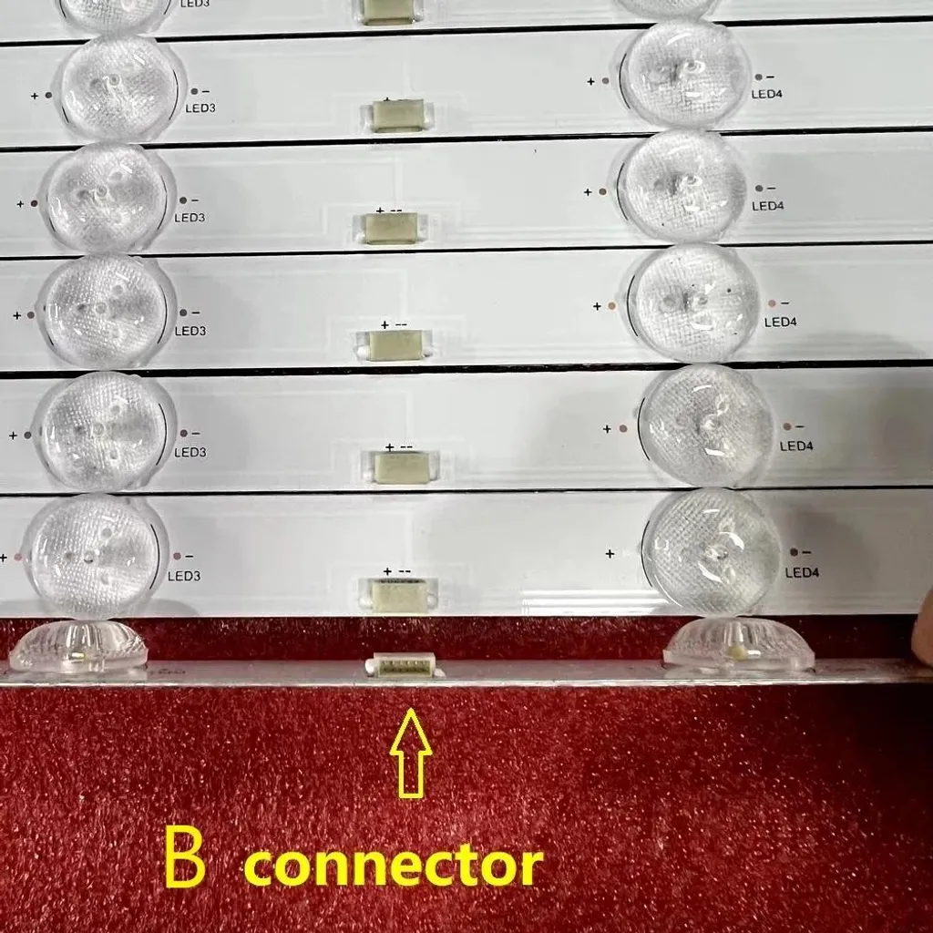 Bande LED rétroéclairage pour bureau et gaming avec connecteur type B