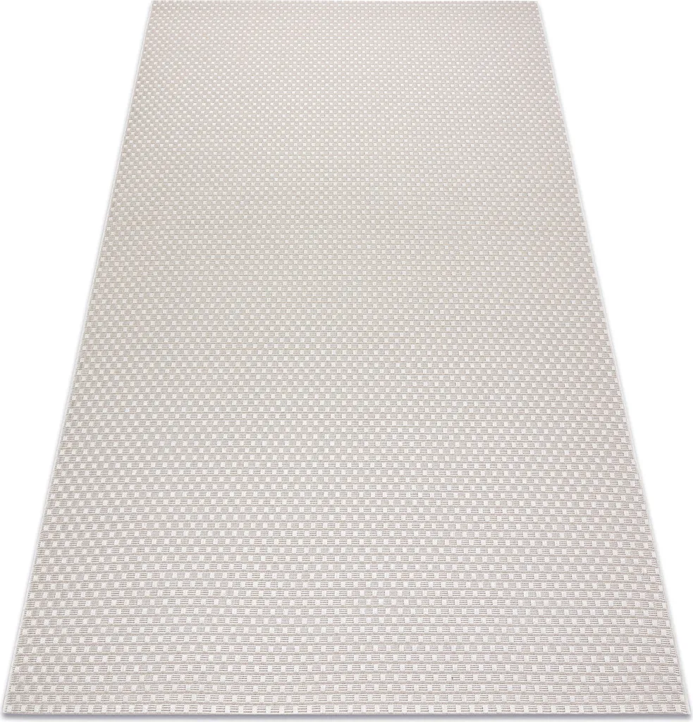 Tapis tissage plat Sisal Boho crème beige 120x170 cm style scandinave