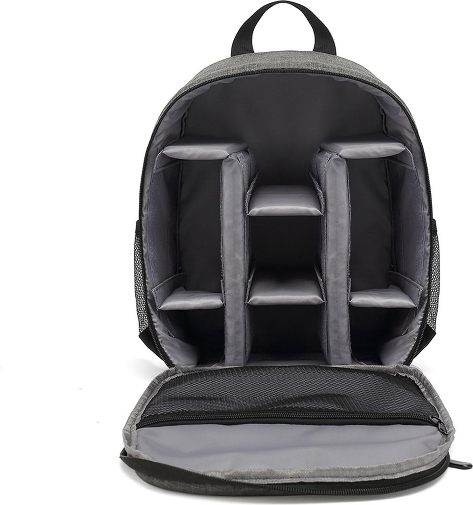 Ausla Digitalkamera -Rucksackbeutel Im Freien fr Kameraszubeh?r und Kleine Gegenst?nde mit Mesh -Taschen Vordertasche fr Telefon- und Schultergurte...
