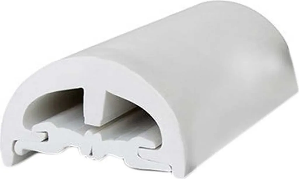Profilé de Finition Radial 16 Argent 30 mm Souple et Haute Résistance