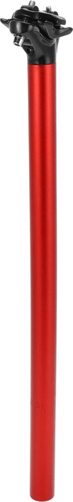 1 Stš¹ck Universeller Fahrradsattelstš¹tzpfosten Einstellbar mit Befestigungsclip 27,2x500mm Fahrradsattelstš¹tze Sattelrohr Rot Aluminiumleg...