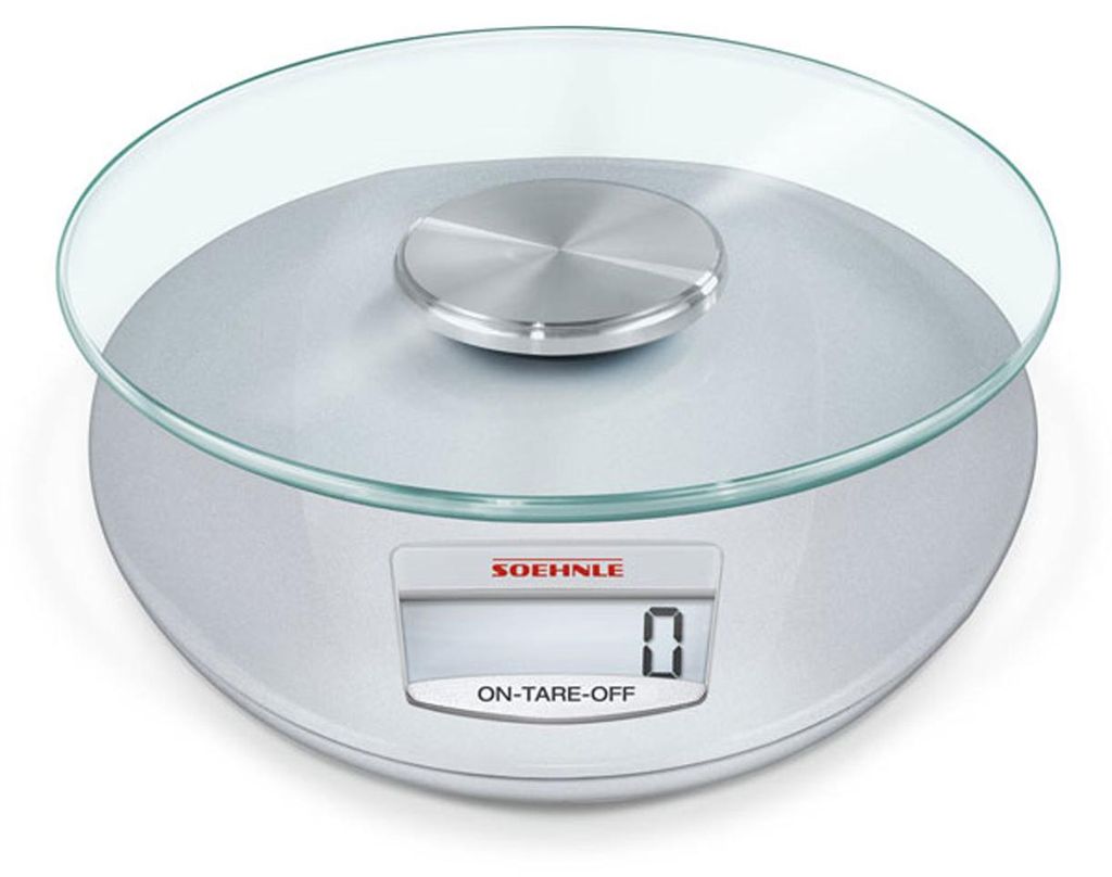 Soehnle Roma Silver, Elektronická kuchynská váha, 5 kg, 1 Obrázok produktu 
