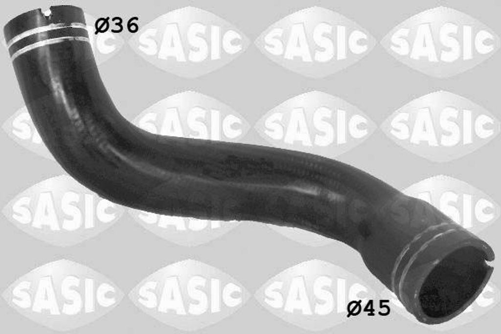 SASIC 3336007 Turbo Ladeluftschlauch für FIAT QUBO (225) FIORINO Kasten/Kombi (225) Fiorino MPV (225)