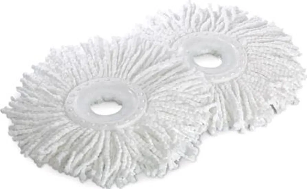 Chiffons pour balai à franges professionnel 360° - Lot de 2 recharges