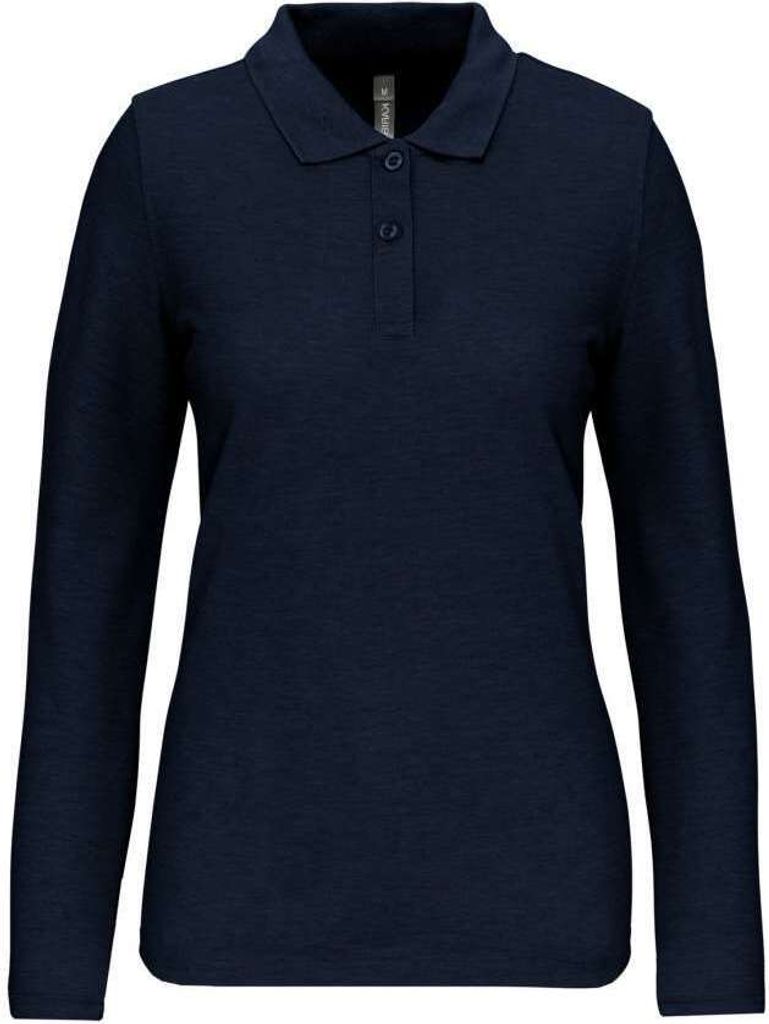 WK. Designed To Work Langarm-Polohemd für Damen