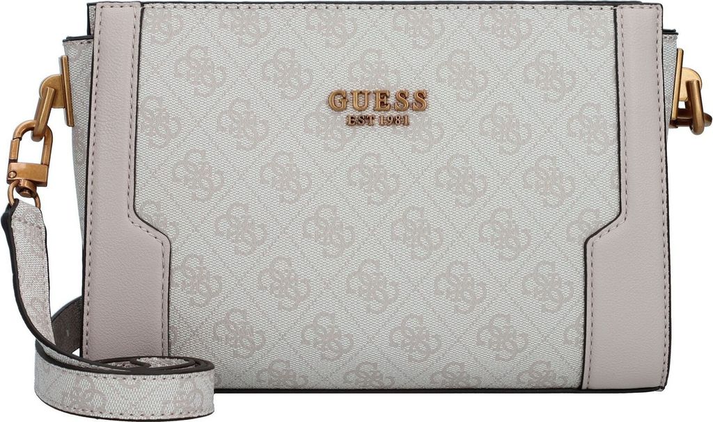 Guess Ajiona 4G Logo Mini Crossbody Damen KunstlederTaschen In Hellrosa – undefined / Hell-Pink