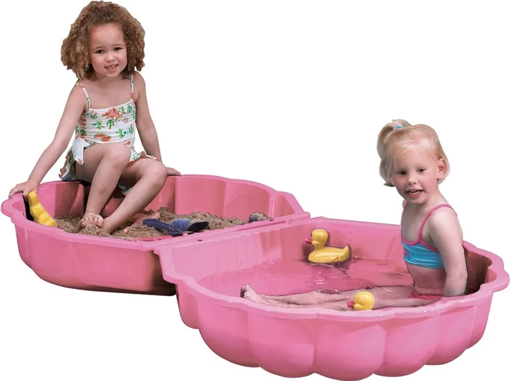 Paradiso Toys Set de coquillages pour bac à sable rose - 2 pièces 78cm