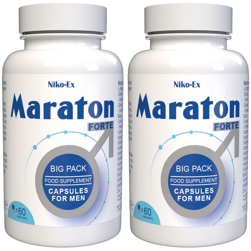 Maraton Forte - 120 Kapseln (2 x 60 Kapseln) - 2er Pack Produktbild 