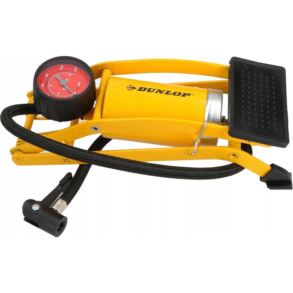 Pompka nożna z manometrem, skala w PSI/bar, 1 cylinder, 3 Zdjęcie produktu 13