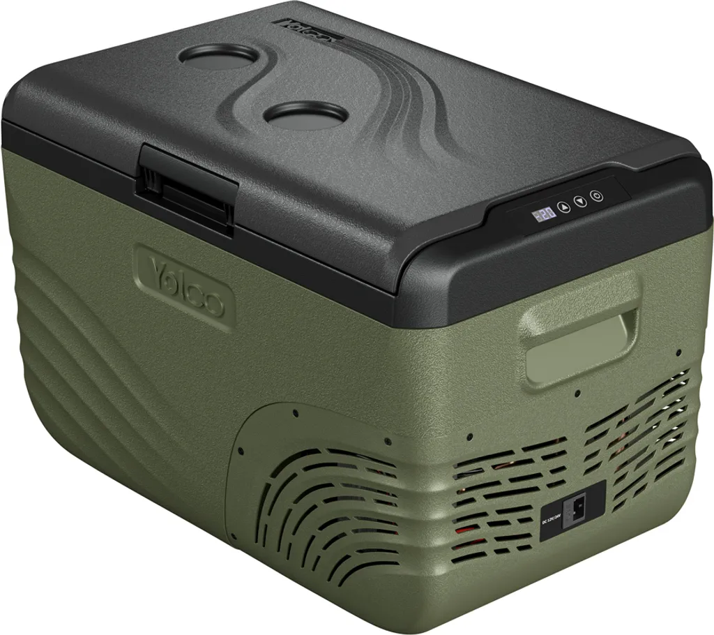 Glacière électrique Yolco NX30 GREEN 28L Compresseur 12/24V 230V USB
