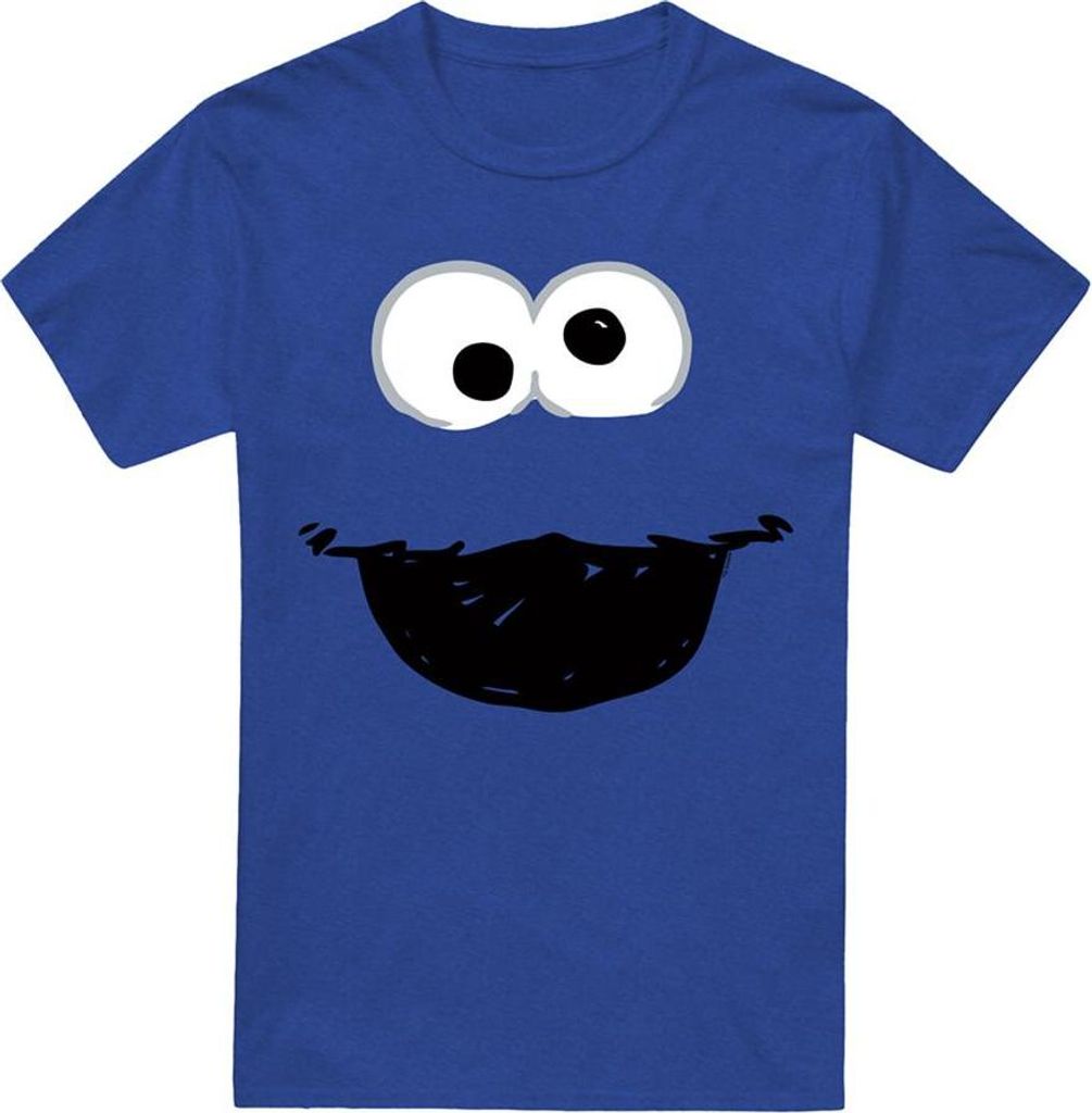 Sesame Street - T-Shirt für Herren/Damen Uni, meliert TV29737 (XL) (Königsblau)