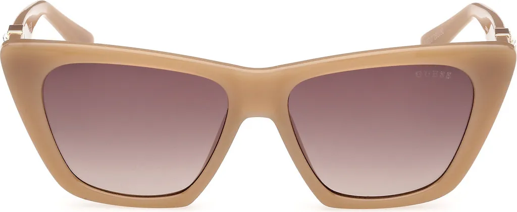 Lunettes de soleil Guess GU00139 59F beige brillant taille 53/15/140 - 2