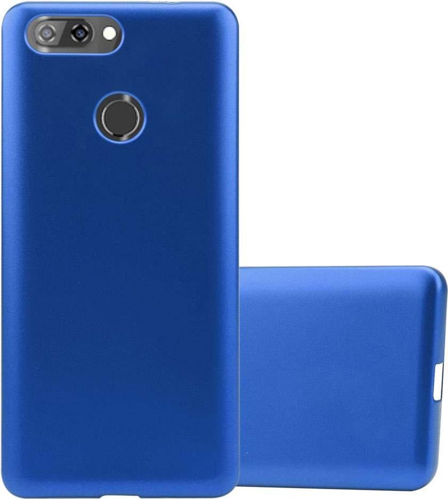Cadorabo Schutzhülle für ZTE Blade V9 Hülle in Blau Handyhülle TPU Silikon Etui Cover Case
