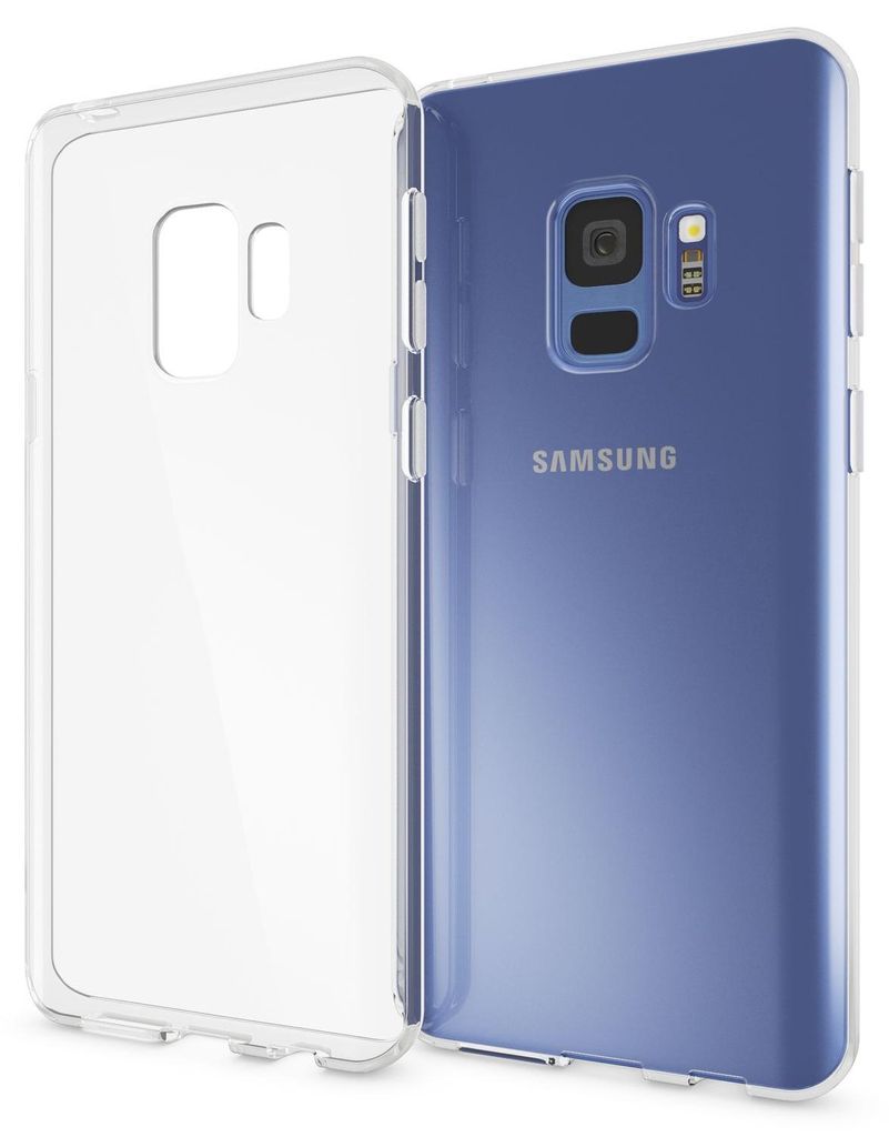 NALIA Hülle "GLAZE" für Samsung Galaxy S9 - Klare TPU Produktbild 