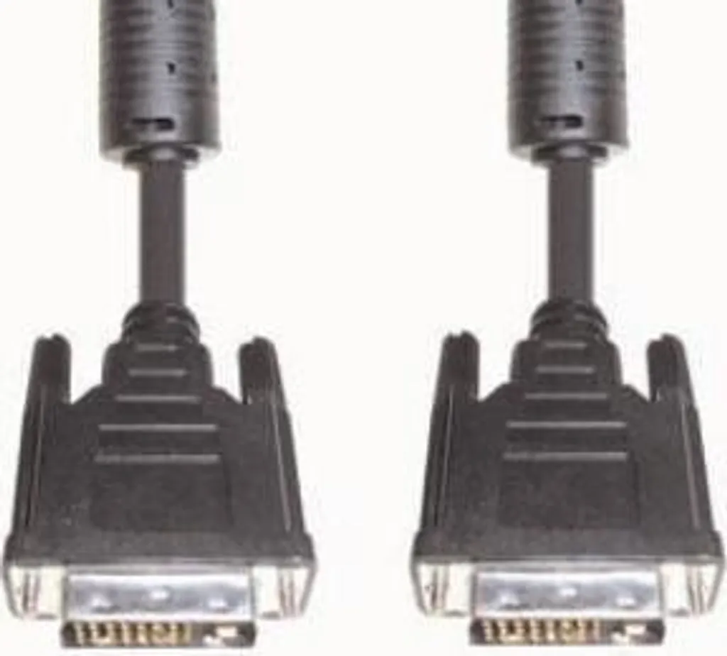Câble DVI-D 10m e+p DVI 2/10 Noir Idéal pour Vidéoprojecteur et Écran PC
