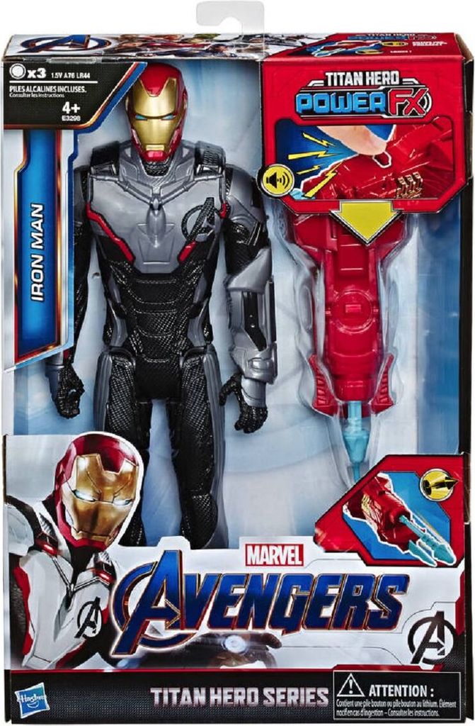 Hasbro Marvel Avengers Titan Hero PowerFX Spielfigur Iron Produktbild 