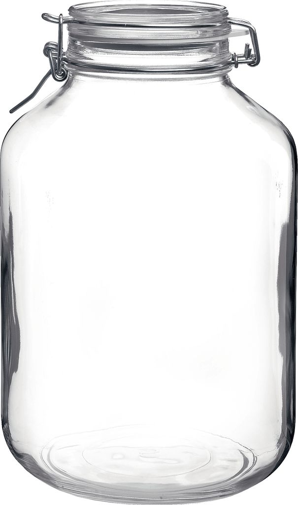 Bormioli Rocco Drahtbügelglas Fido mit Gummiring und Produktbild 
