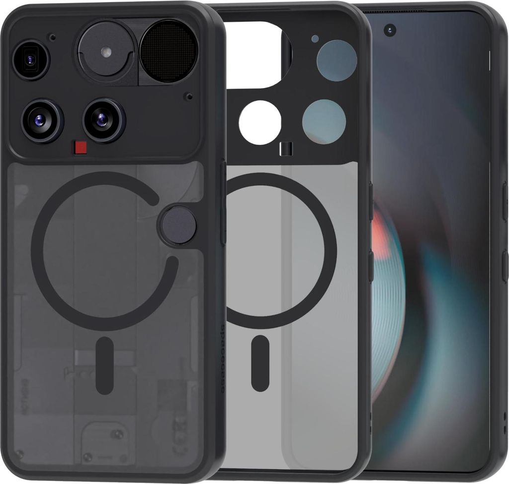 Pouzdro Spacecase Hybrid Mag pro Nothing Phone 3 Black Obrázek produktu 