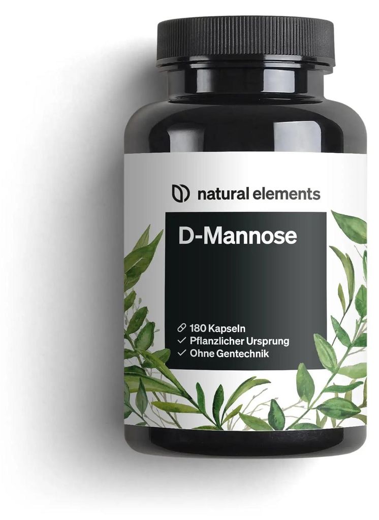 D-Mannose Kapseln - 180 Kapseln_für 2 Monate Produktbild 
