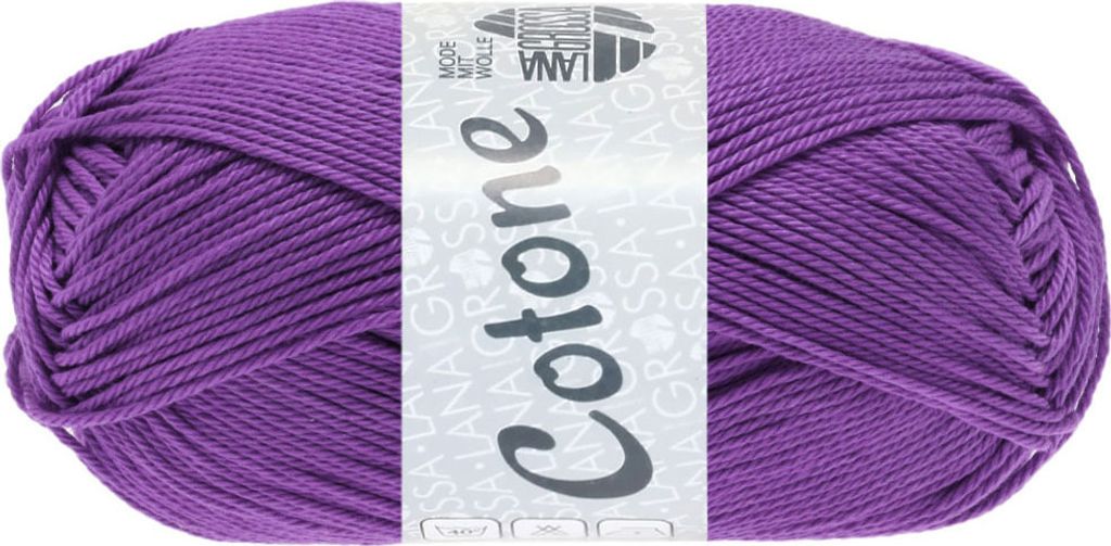Lana Grossa Cotone uni (Baumwoll-Basicgarn), Farbe:132 - Produktbild 