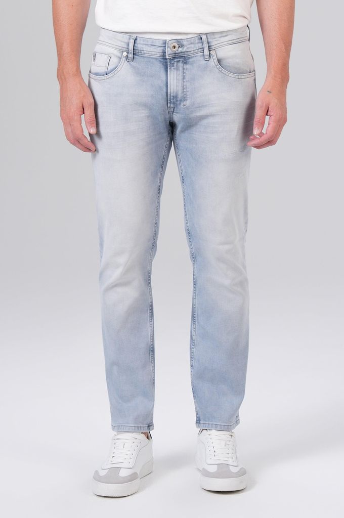 M.O.D Miracle of Denim Thomas Comfort Fit Jeans Herren Box Blue Grey