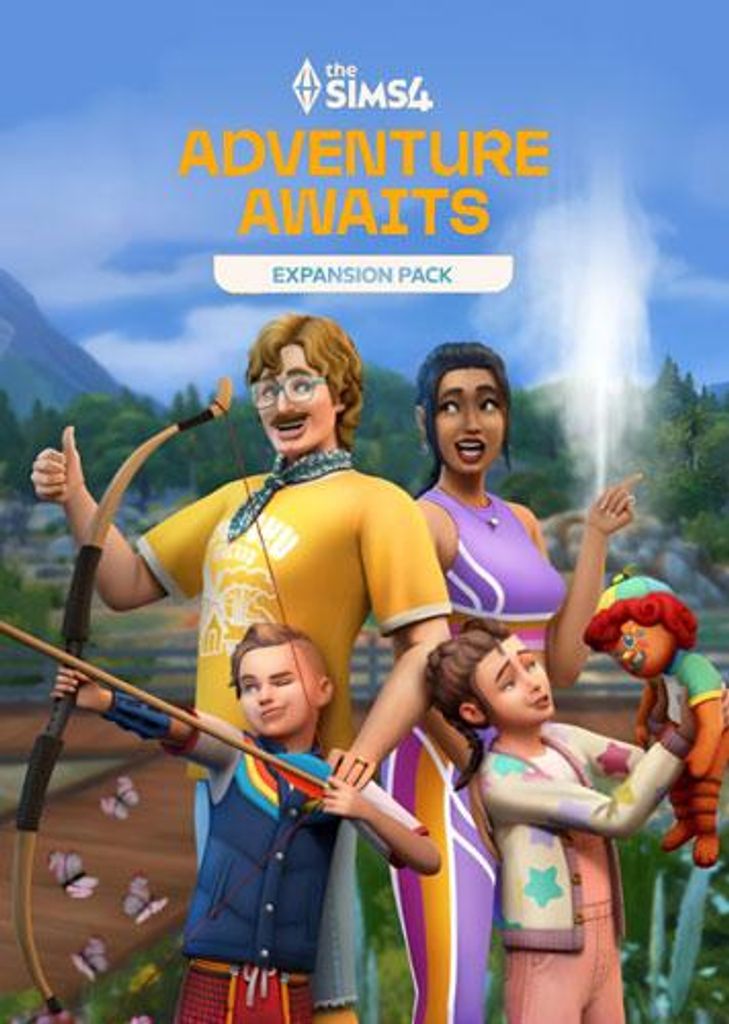 Die Sims 4 Addon Abenteuer wartet (Code in a Box) PC