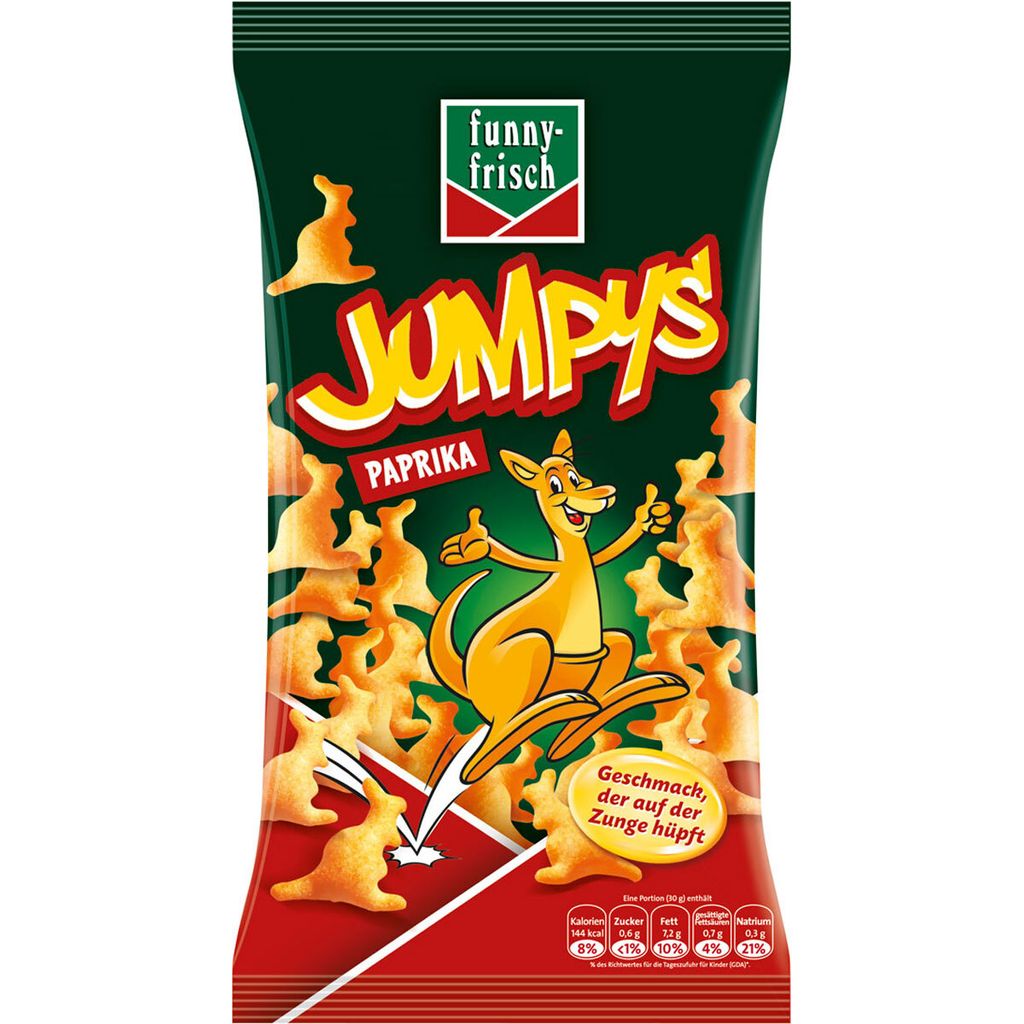 funny-frisch Jumpys Paprika 75g Zdjęcie produktu 1