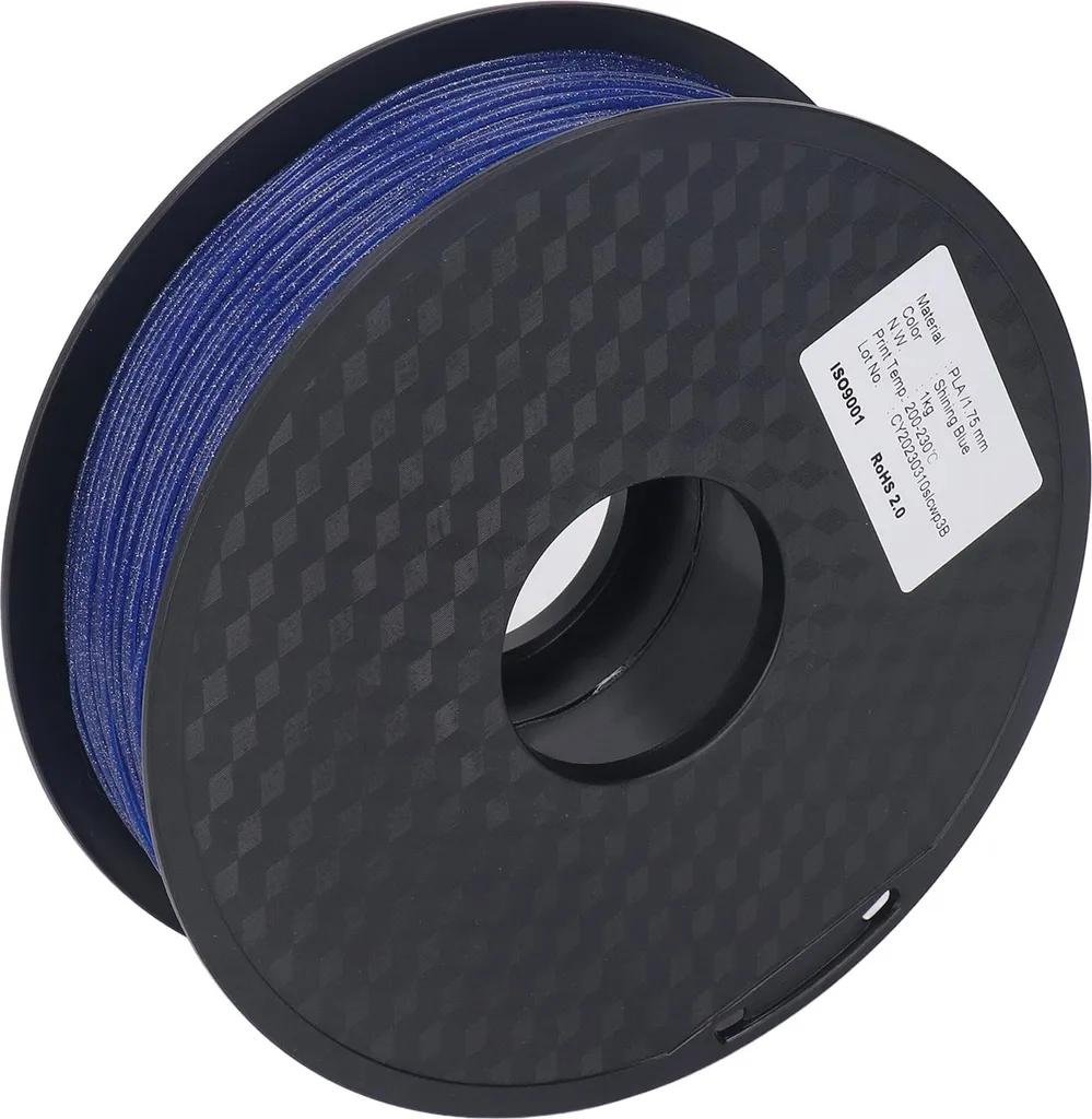 Consommable Impression 3D PLA Bleu Brillant 1.75 mm Haute Qualité