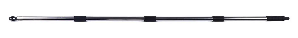Support à linge extérieur rétractable et poteau de séchage inox