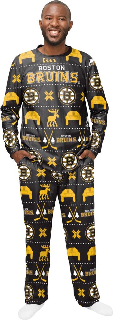 Zimní pyžamo NHL XMAS - Boston Bruins - L Obrázek produktu 