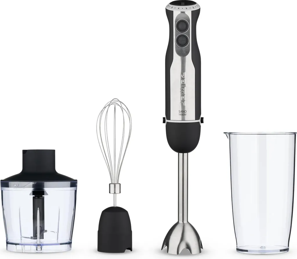 Mixeur Plongeant Multifonction 3-en-1 Zelmer ZHB4572 avec Hachoir 500ml