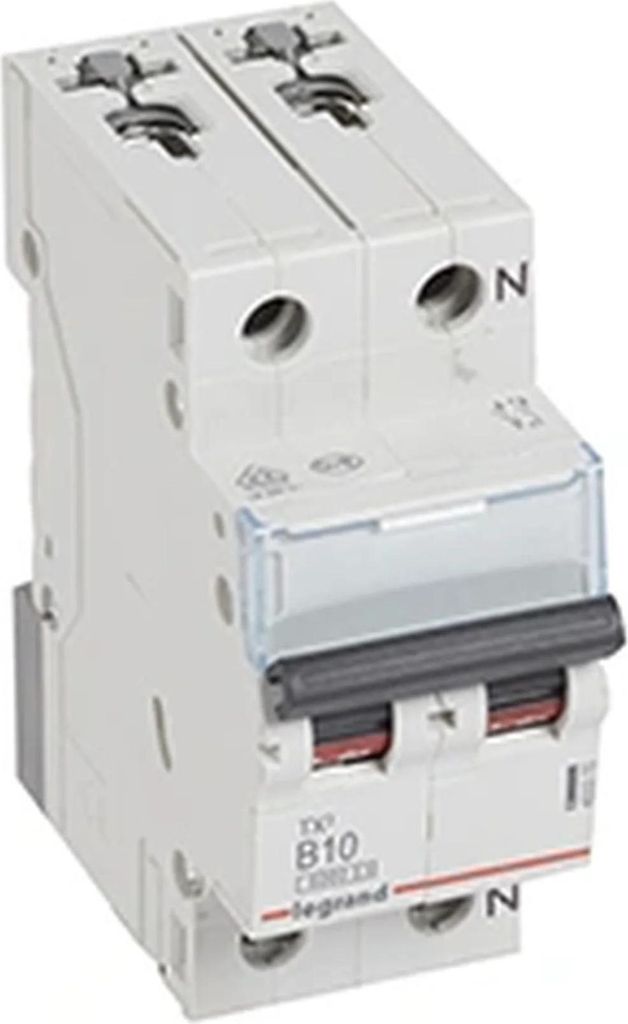 Legrand LS-Schalter, B 10A, 6kA, 1pol+N, 2TE, 1 Stk.